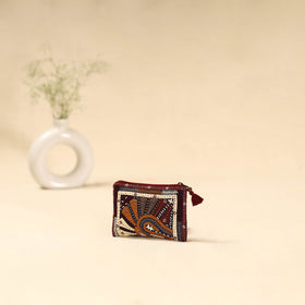 Kutch dhebariya qatab hand embroidered coin pouch 150