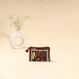 Kutch dhebariya qatab hand embroidered coin pouch 150