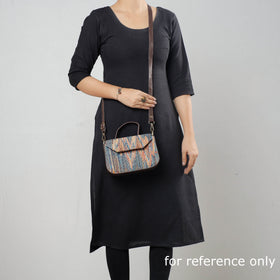 Multicolor Kutch Handcrafted Woven Cotton Sling Bag