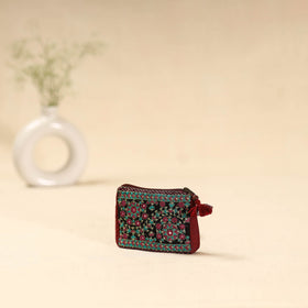 Kutch neran hand embroidered coin pouch 178 - handcrafted