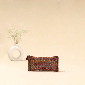 Kutch node bhori hand embroidered clutch purse 22