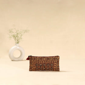 Kutch node bhori hand embroidered clutch purse 26