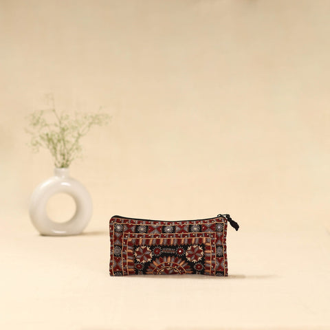 Kutch node bhori hand embroidered clutch purse 30