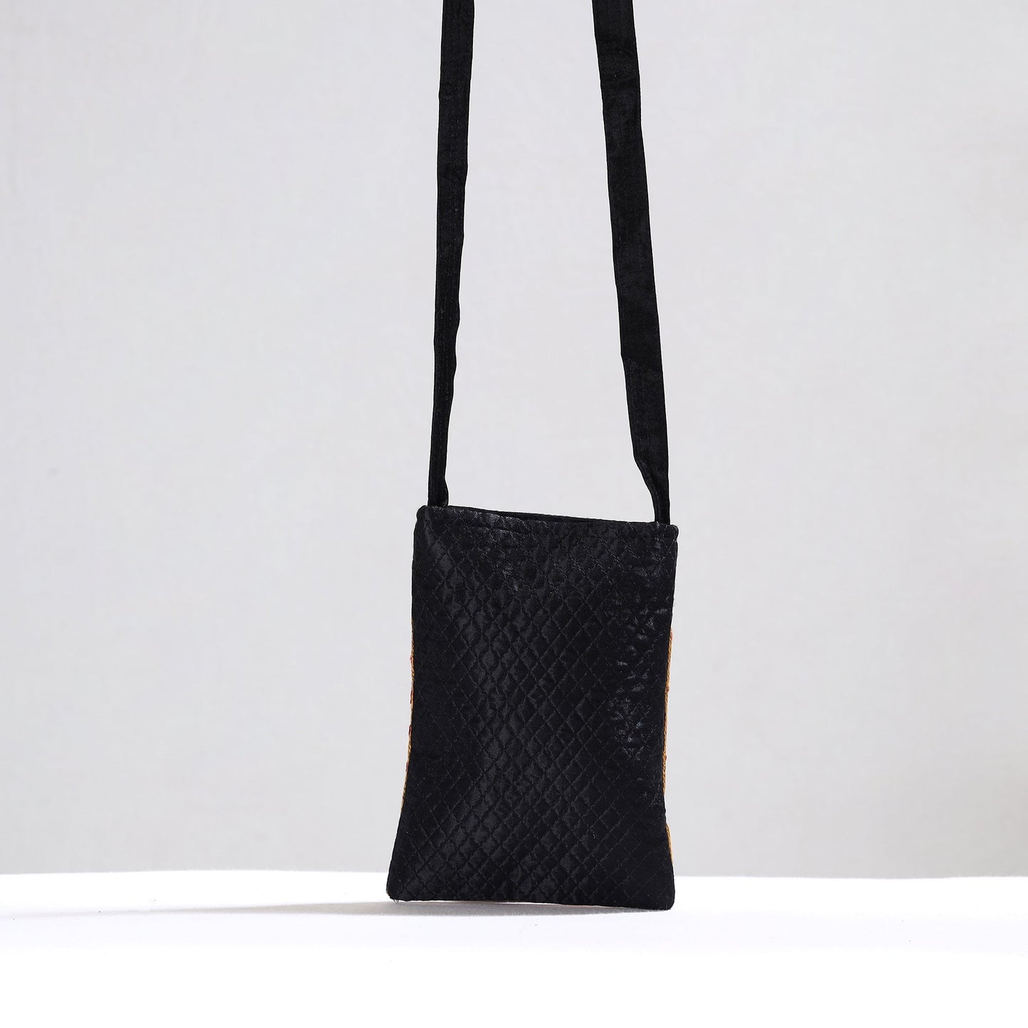 Kutch Pakko Hand Embroidery Mashru Silk Sling Bag