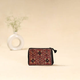 Kutch pakko neran hand embroidered cosmetic pouch 205