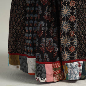 Multicolor - kutch printed 24 kali cotton long skirt 11