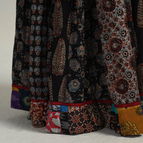 Multicolor - kutch printed 24 kali cotton long skirt 31