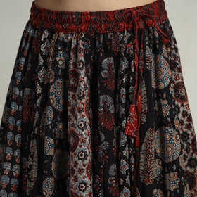 Multicolor - kutch printed 24 kali cotton long skirt 31