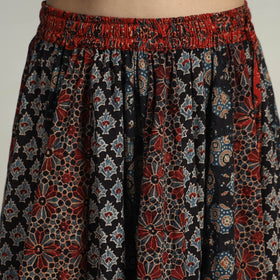 Multicolor - kutch printed 24 kali cotton long skirt 35