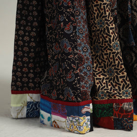 Multicolor - kutch printed 24 kali cotton long skirt 36