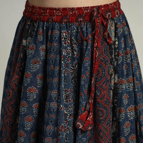 Multicolor - kutch printed 24 kali cotton long skirt 39