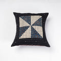Buy Kutch Tagai Embroidery Ajrakh Cotton Cushion Cover Online at iTokri.com