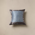 Multicolor - kutch hand embroidery mashru silk cushion
