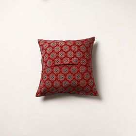 Multicolor - kutch tagai work cotton patchwork cushion