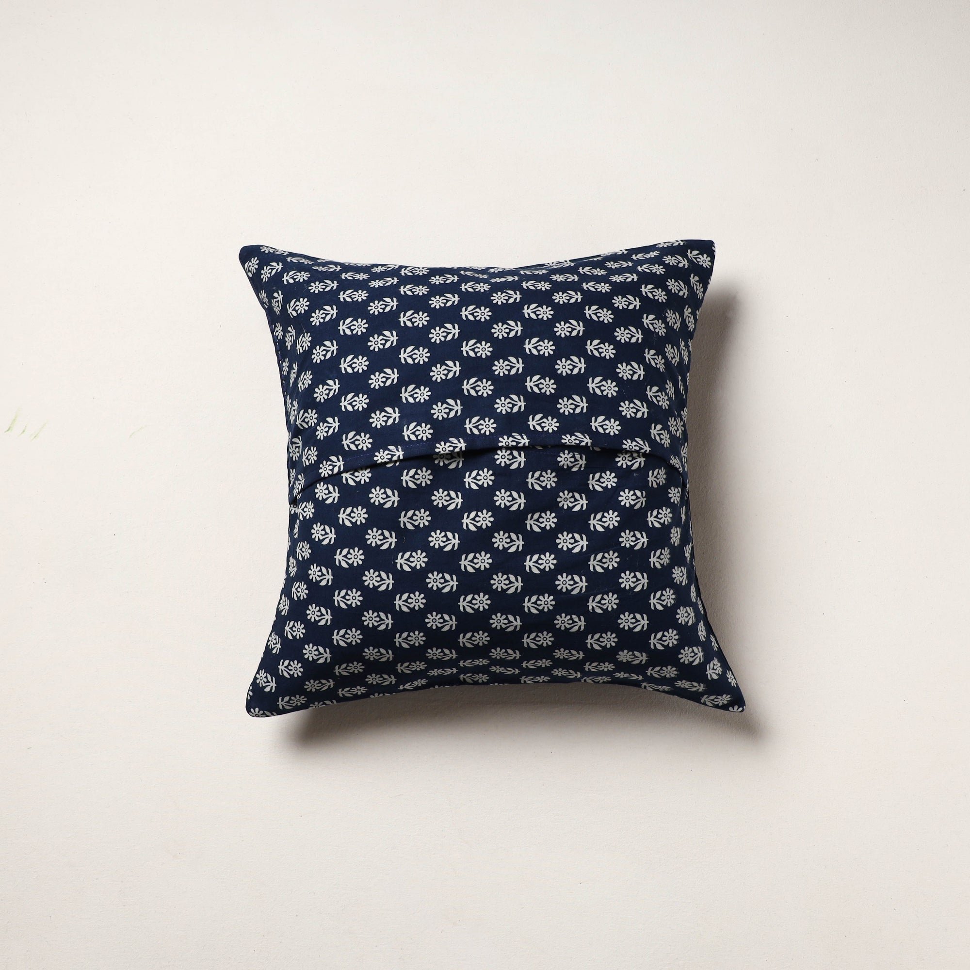 Multicolor - kutch tagai work mashru silk patchwork cushion