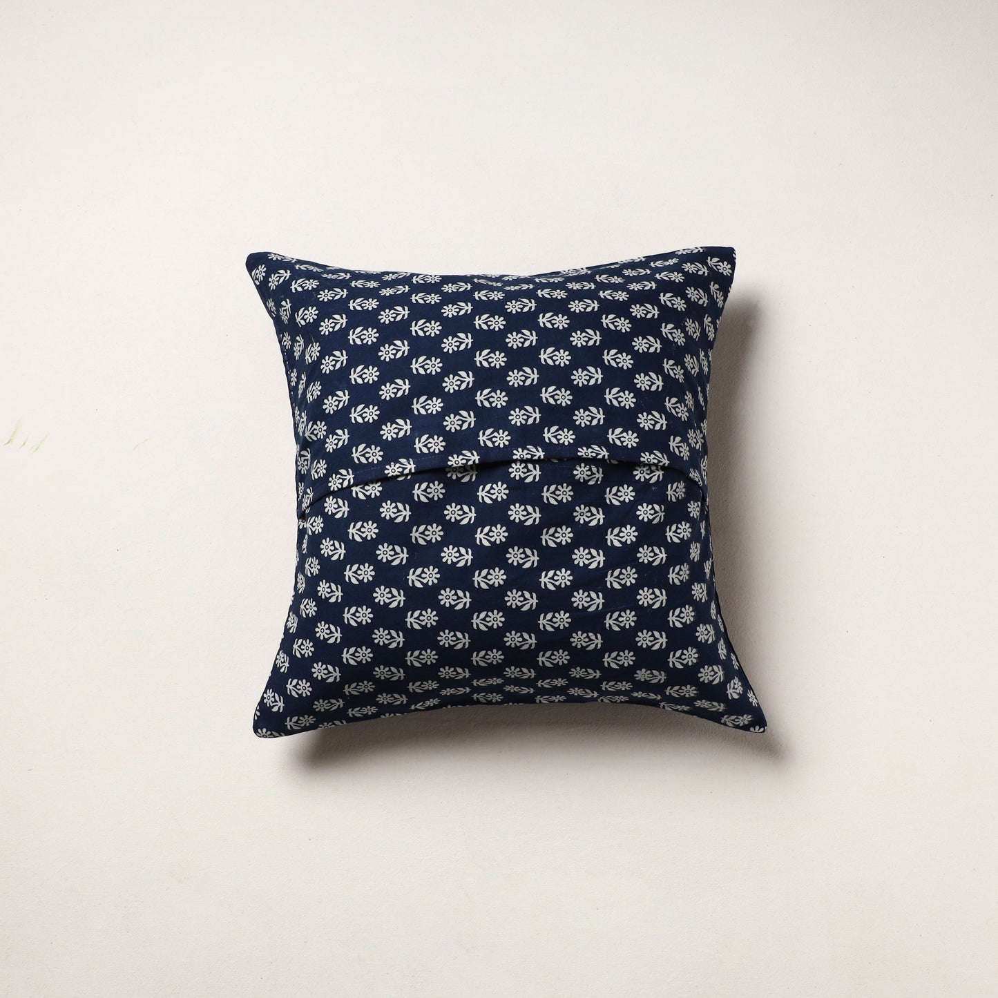 Multicolor - kutch tagai work mashru silk patchwork cushion