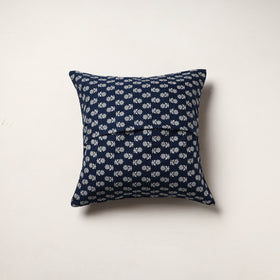 Multicolor - kutch tagai work mashru silk patchwork cushion