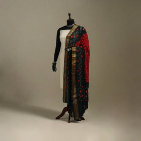 Kutch tie-dye cotton bandhani dupatta 05 - handcrafted