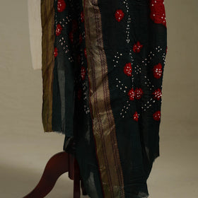 Kutch tie-dye cotton bandhani dupatta 05 - handcrafted
