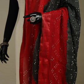 Kutch tie-dye cotton bandhani dupatta 24 - handcrafted