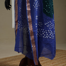 Kutch tie-dye cotton bandhani dupatta with border 56