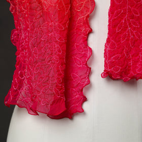 Multicolor - kutch tie & dye georgette bandhani stole 04