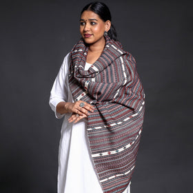  Kutch Weaving Handloom Merino Woolen Shawl 