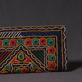 Multicolor Kutchi Embroidery Mirror Work Clutch