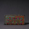 Multicolor Kutchi Embroidery Mirror Work Clutch