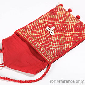 Multicolor Lambani Hand Embroidery Cotton Adjustable Sling Bag