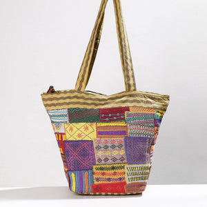 Multicolor - lambani hand embroidery patchwork cotton