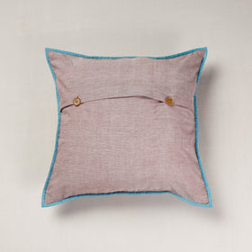 Buy Lambani Mirror Work Patchwork Cotton Cushion Cover (16 x 16 in) Online at iTokri.com