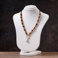  Lambani Thread & Bead Work Coin Pendant Necklace 