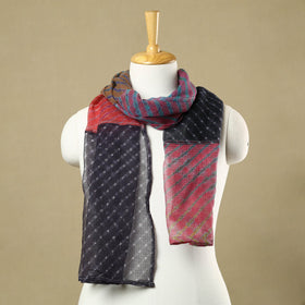 Buy  Leheriya Tie-Dye Patchwork Multicolor Kota Doria Cotton Stole 03 Online at iTokri.com 