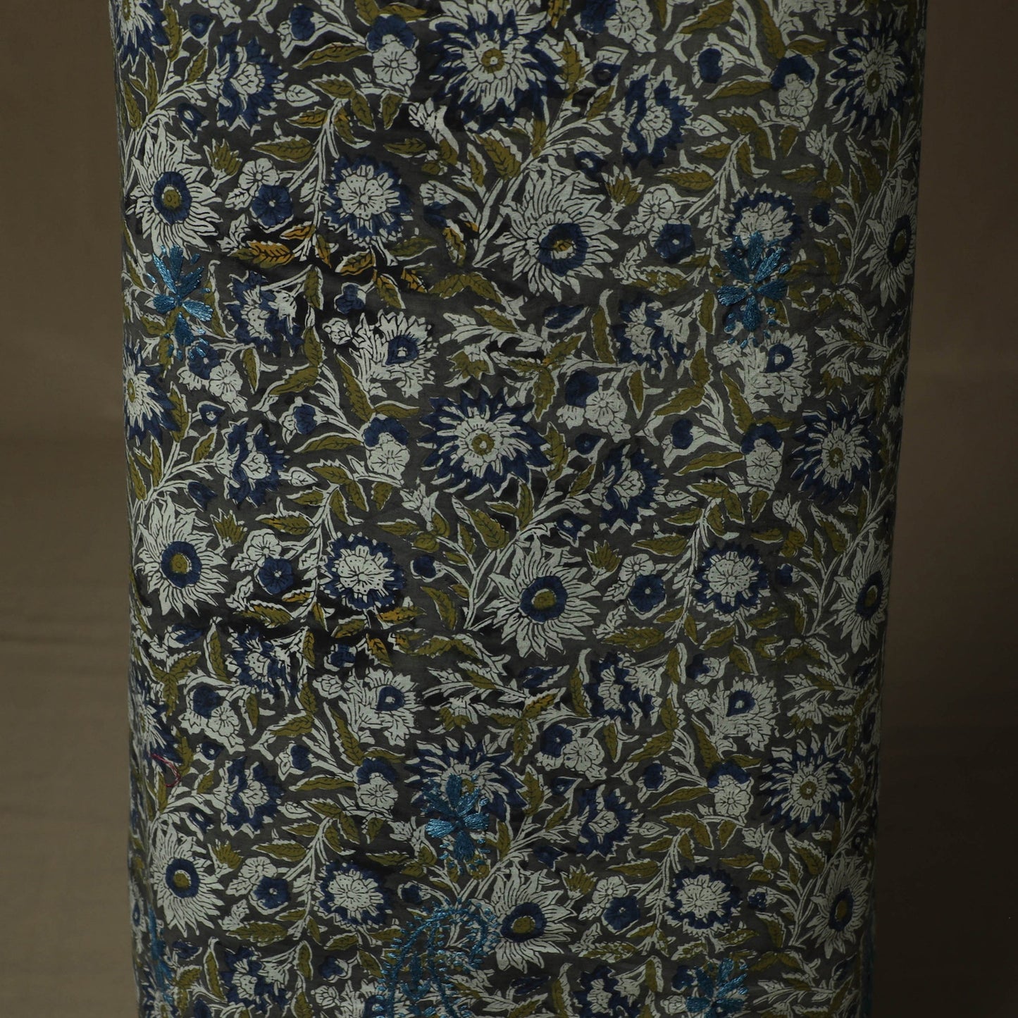 Lucknowi chikankari hand work kalamkari unstitched kurta