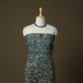 Lucknowi chikankari hand work kalamkari unstitched kurta