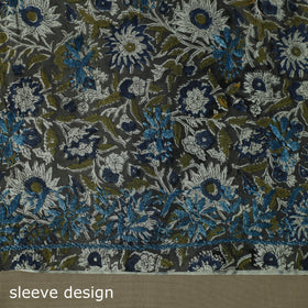 Lucknowi chikankari hand work kalamkari unstitched kurta