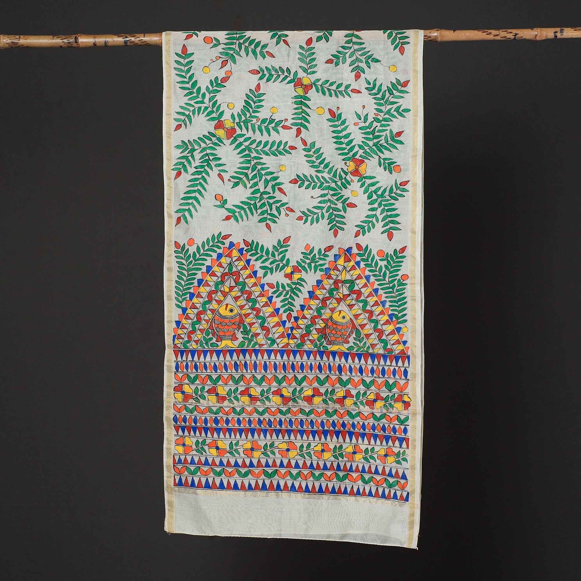 madhubani stole