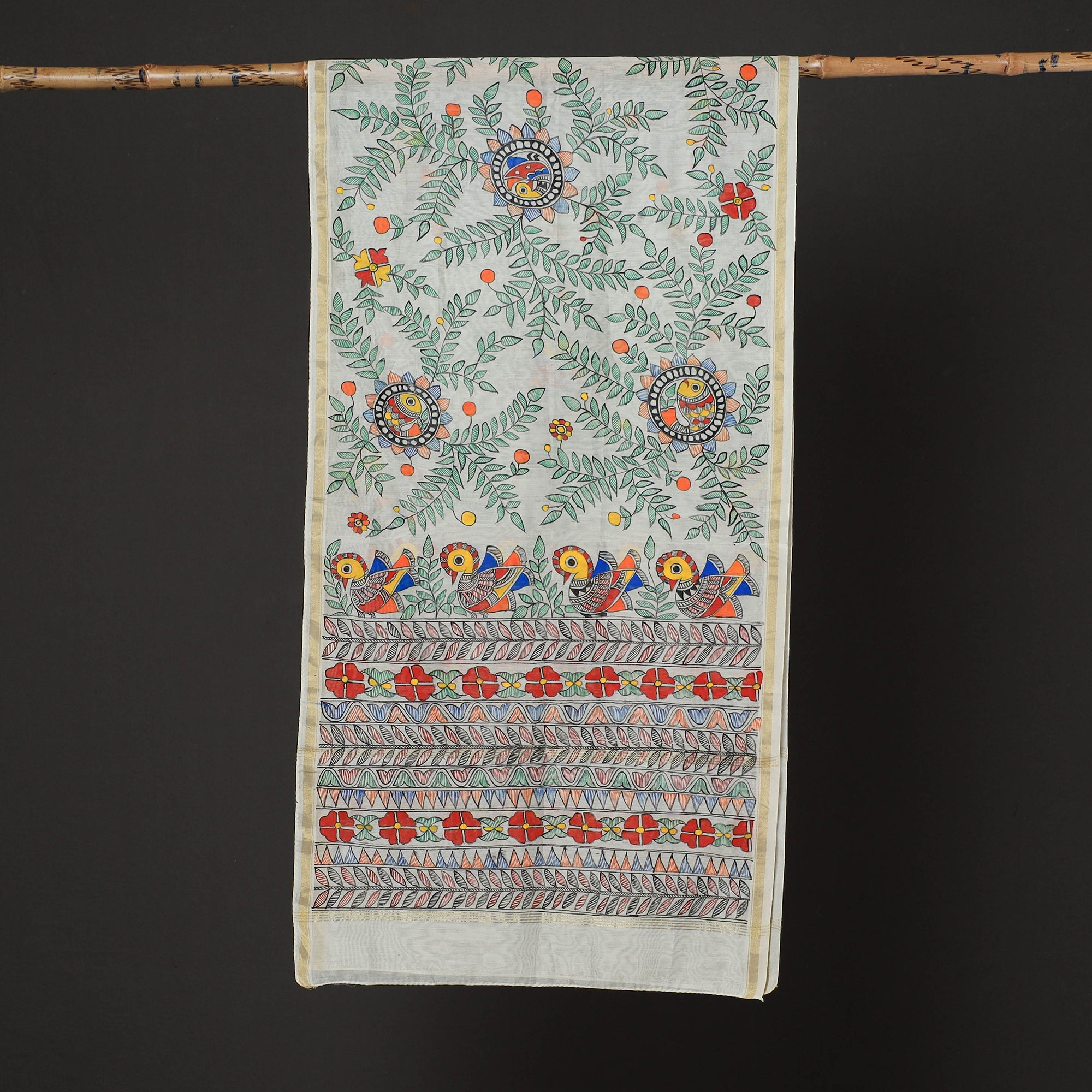 madhubani stole