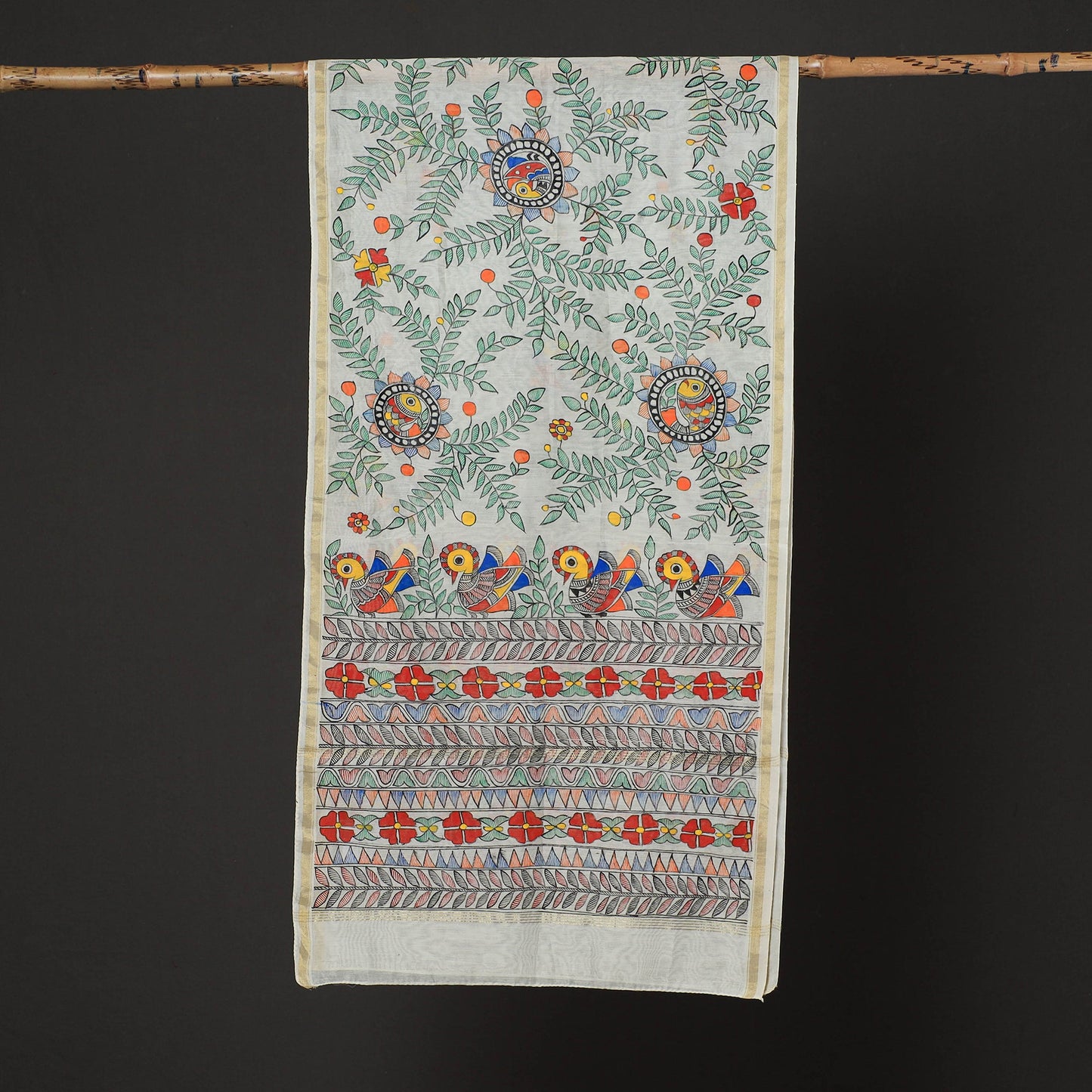 madhubani stole