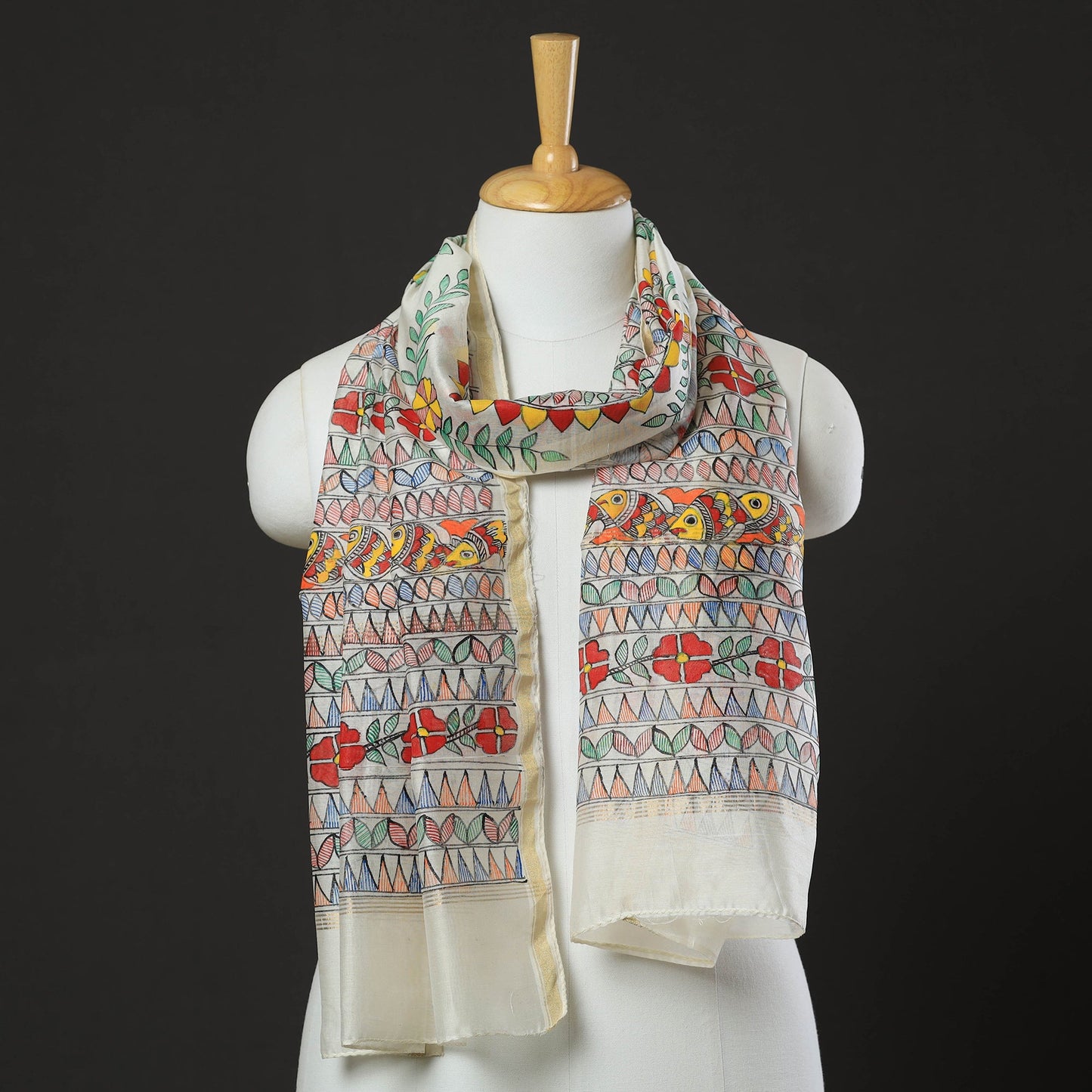 madhubani stole