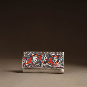Multicolor - madhubani handpainted clutch 19 - handcrafted