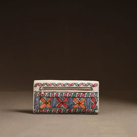 Multicolor - madhubani handpainted clutch 20 - handcrafted