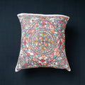 Buy Madhubani Handpainted Cotton Cushion Covers by Ruchi Jha Online at iTokri.com
