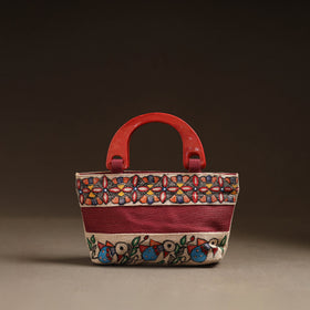 Multicolor - madhubani handpainted handbag 01 - handcrafted