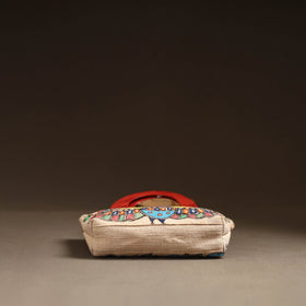 Multicolor - madhubani handpainted handbag 02 - handcrafted