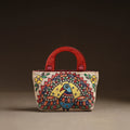 Multicolor - madhubani handpainted handbag 02 - handcrafted