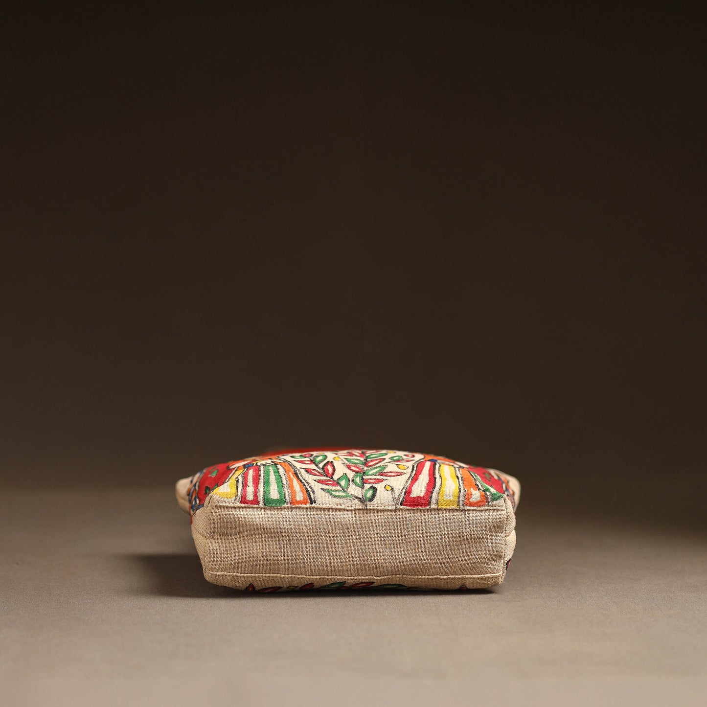 Multicolor - madhubani handpainted handbag 05 - handcrafted