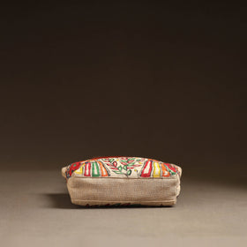 Multicolor - madhubani handpainted handbag 05 - handcrafted