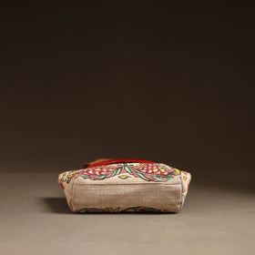 Multicolor - madhubani handpainted handbag 06 - handcrafted